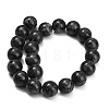 Natural Larvikite Beads Strands GSR18mmC128-5