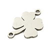 Non-Tarnish 201 Stainless Steel Connector Charms STAS-M015-22P-2