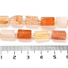 Natural Botswana Agate Beads Strands G-G068-A18-01-5