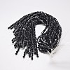 Opaque Solid Color Imitation Jade Glass Beads Strands LS-EGLA-A039-P3mm-D17-3