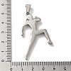 Hip Hop Fitness 316L Surgical Stainless Steel Pendants STAS-H194-01P-01-3