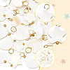 50Pcs Natural Freshwater Shell Pendants FIND-SC0020-74-3