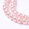 Eco-Friendly Dyed Glass Pearl Bead Strands X-HY-A008-6mm-RB033-3