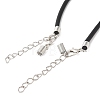 Black Rubber Necklace Cord Making RCOR-D002-B-5