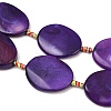 Natural Fire Crackle Agate Beads Strands G-P605-L03-01E-4