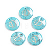 Synthetic Turquoise Charms G-L561-001D-1