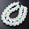 Opaque Handmade Bumpy Lampwork Beads Strands LAMP-T007-20-3