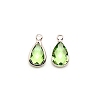 Faceted Glass Pendants FIND-WH0097-40H-1