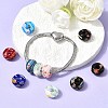 Handmade Millefiori Lampwork European beads X-LK-R010-M-4