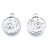 Non-Tarnish 201 Stainless Steel Pendants STAS-N098-182P-1