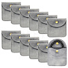 12Pcs Velvet Jewelry Storage Bags with Snap Button for Earrings Rings Bracelets ABAG-UN0001-17D-1