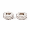 Non-Tarnish 201 Stainless Steel Spacer Beads STAS-A057-25D-P-2