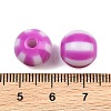Opaque Acrylic Beads OACR-D314-07H-3