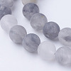 Natural Cloudy Quartz Bead Strands G-G735-81-10mm-3