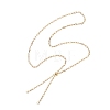 2.5MM 304 Stainless Steel Paperclip Chain Slider Necklace Making AJEW-JB01409-1