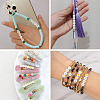 500Pcs Plating Acrylic Beads PACR-TADJ0001-01D-6
