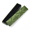 Flower Printed Cardboard Jewelry Necklace Boxes CBOX-T006-09A-2