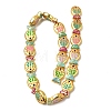 Baking Paint Glass Enamel Beads GLAA-B035-01-3