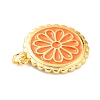 Real 18K Gold Plated Brass Pendants KK-L206-013G-07-4