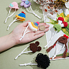 8Pcs 8 Styles Polyester Doll Hat DIY-SC0033-54A-3