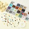 DIY Mixed Stone Bracelet Making Kit DIY-FS0003-38-8