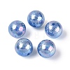 UV Plating Opaque Acrylic Beads SACR-Q005-01-2