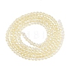 Transparent Glass Beads Strands EGLA-N028-01A-A09-3