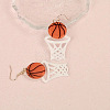 Printed Acrylic Dangle Earrings FS-WG14A31-01-5