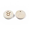 Laser Out Wood Pendants WOOD-S053-51F-3