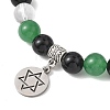Non-Tarnish 201 Stainless Steel Charm Bracelets BJEW-JB12793-3