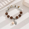 Cute Ceramic Bead Bracelet with Various Colors for Women AE3936-3-1