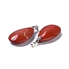 Natural Red Jasper Pendants G-D084-01P-B11-3