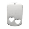 Non-Tarnish 304 Stainless Steel Pendants STAS-G251-04C-P-2