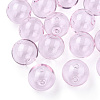 Transparent Blow High Borosilicate Glass Globe Beads LS-X-GLAA-T003-09A-4