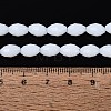 Opaque Solid Color Glass Beads Strands LS-GLAA-N071-01A-C01-4