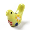 Handmade Printed Porcelain Beads X-PORC-F005-04E-2
