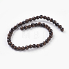 Natural Red Tiger Eye Beads Strands X-G-C076-4mm-1D-2