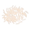 Frosted Glass Beads FGLA-L001-001F-1