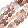 Natural Agate Beads Strands G-C286-A18-2