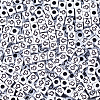 1000Pcs Craft Style Acrylic Beads MACR-PA0001-77-1