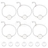 Unicraftale DIY Blank Dome Link Bracelet Making Kit DIY-UN0004-28-1