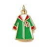Alloy Enamel Pendants KK-CBAA2A6-02G-D-1