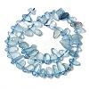 Natural Aquamarine Beads Strands G-P604-A23-01-3