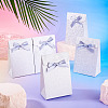 Rectangle Glitter Paper Gift Bags CARB-TAC0002-05B-8
