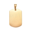 304 Stainless Steel Pendants STAS-I135-34G-1