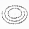 304 Stainless Steel Jewelry Sets SJEW-F157-12P-1