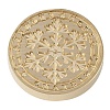 Christmas Series Wax Seal Brass Stamp Head LS-AJEW-M037-01G-25-2