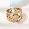 304 Stainless Steel Cuff Open Rings RJEW-F213-03G-09-1