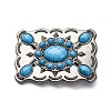 Bohemia Synthetic Turquoise Belt Buckle for Men FIND-WH0156-44-1