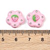 Baking Paint Alloy Rhinestone Beads RB-CBAABB5-01-3